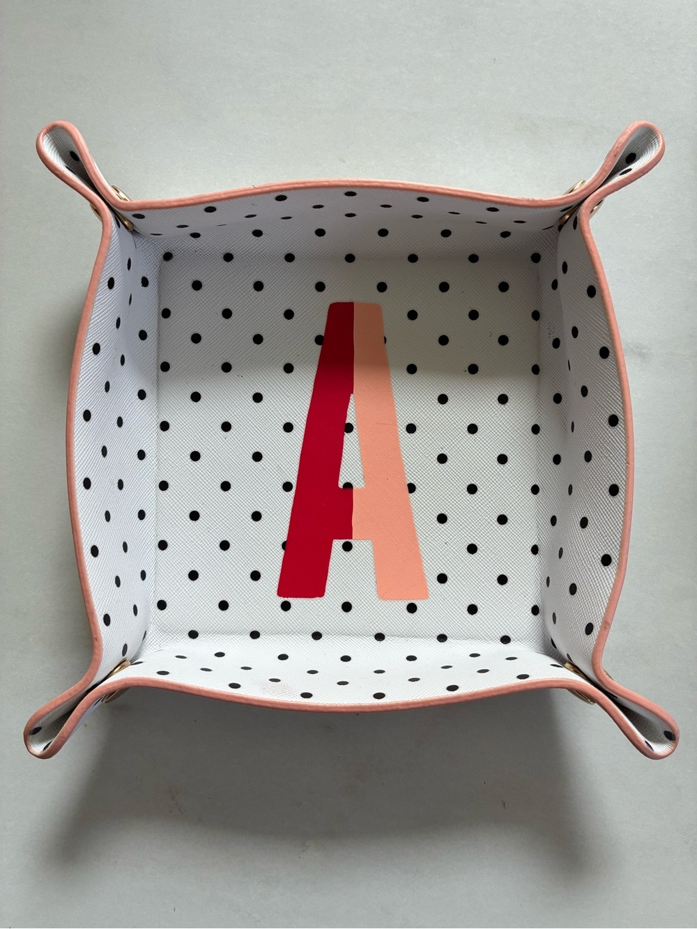 Kate Spade A Leatherette Valet Tray